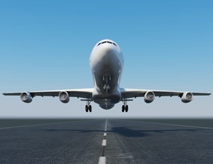 阿聯酋航空客機與親子旅行示意圖